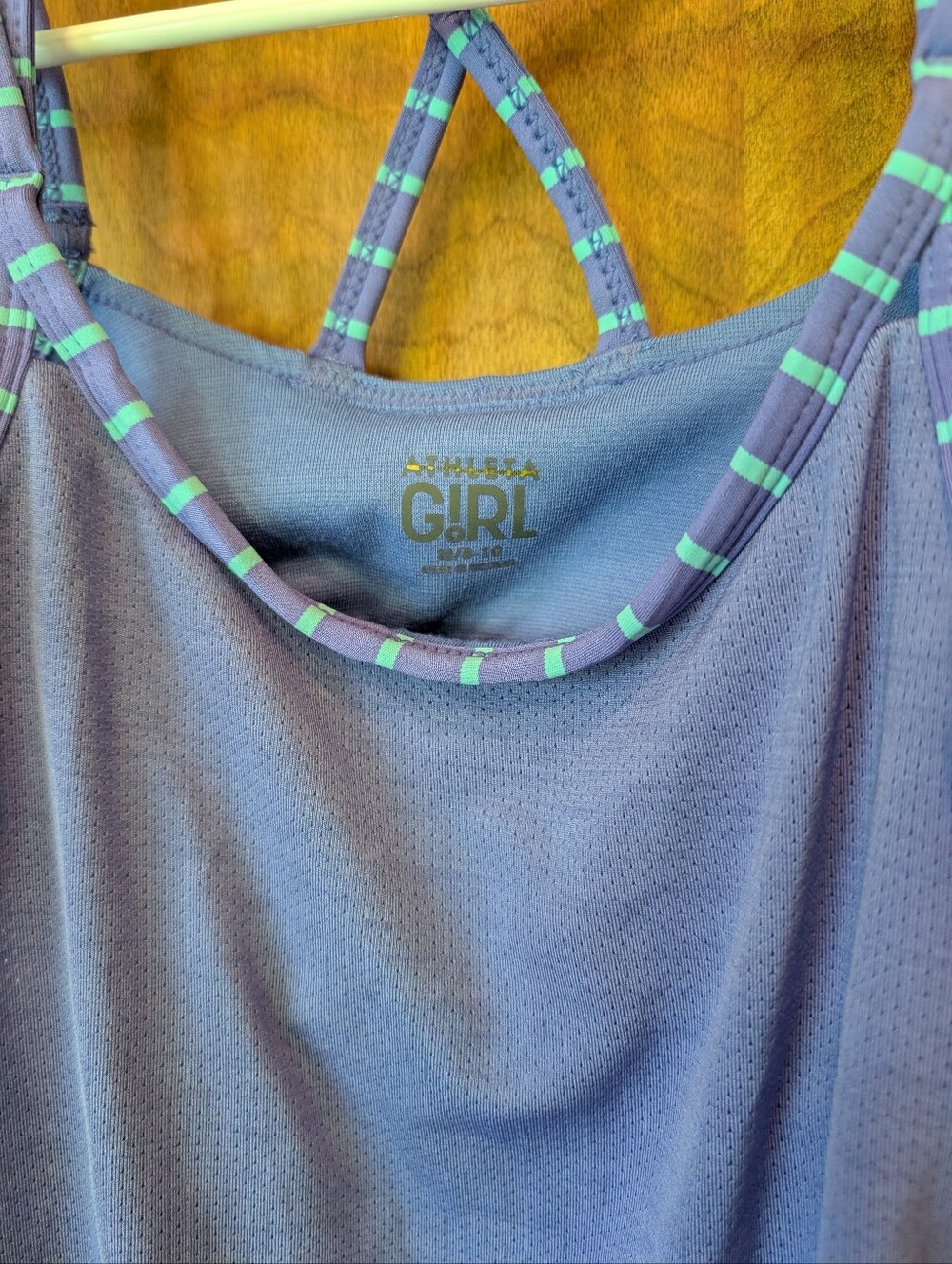 Athleta Girl Gratitude 2-in-1 Athletic Tank M 8-10 - Picture 2 of 5